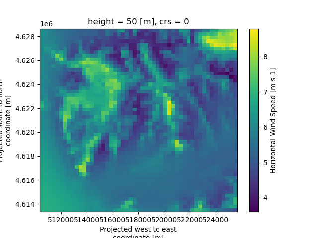 height = 50 [m], crs = 0
