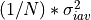 (1/N)*\sigma_{iav}^2